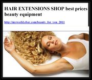 HAIR EXTENSIONS SHOP best prices  beauty equipment